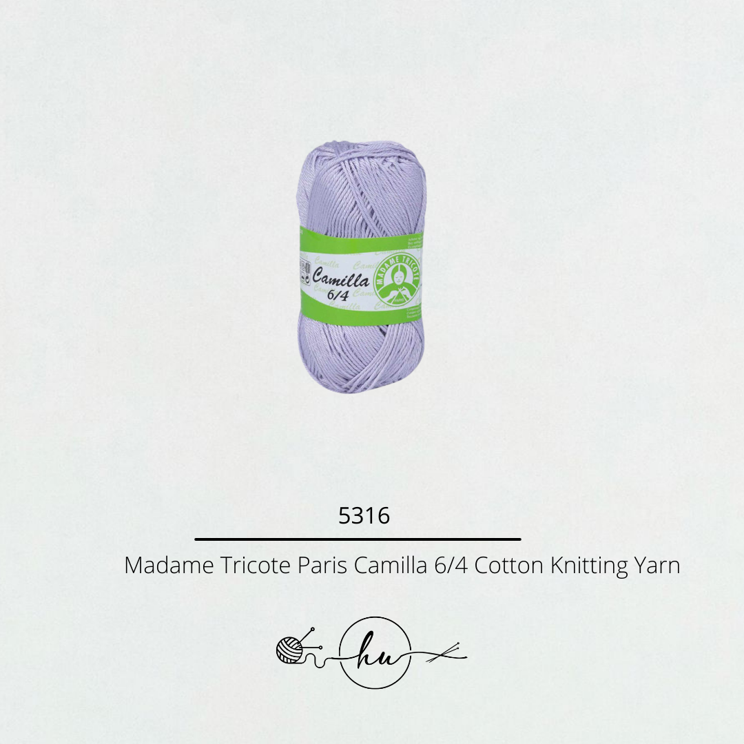 Madame Tricote Paris Camilla 6/4 Cotton Knitting Yarn