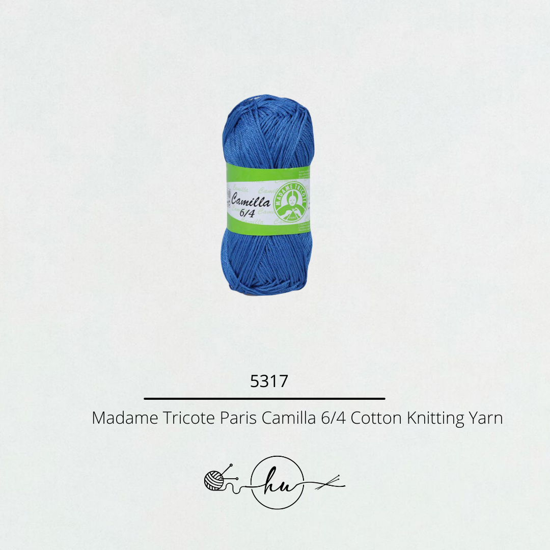 Madame Tricote Paris Camilla 6/4 Cotton Knitting Yarn