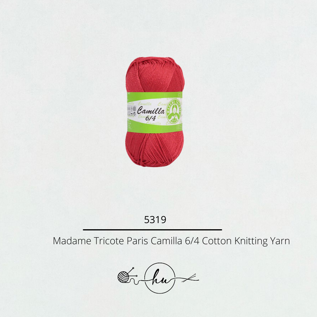 Madame Tricote Paris Camilla 6/4 Cotton Knitting Yarn