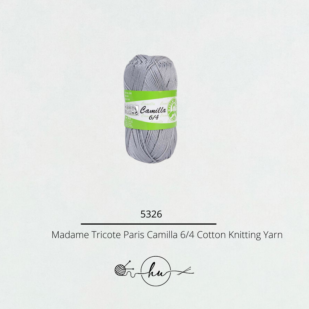 Madame Tricote Paris Camilla 6/4 Cotton Knitting Yarn