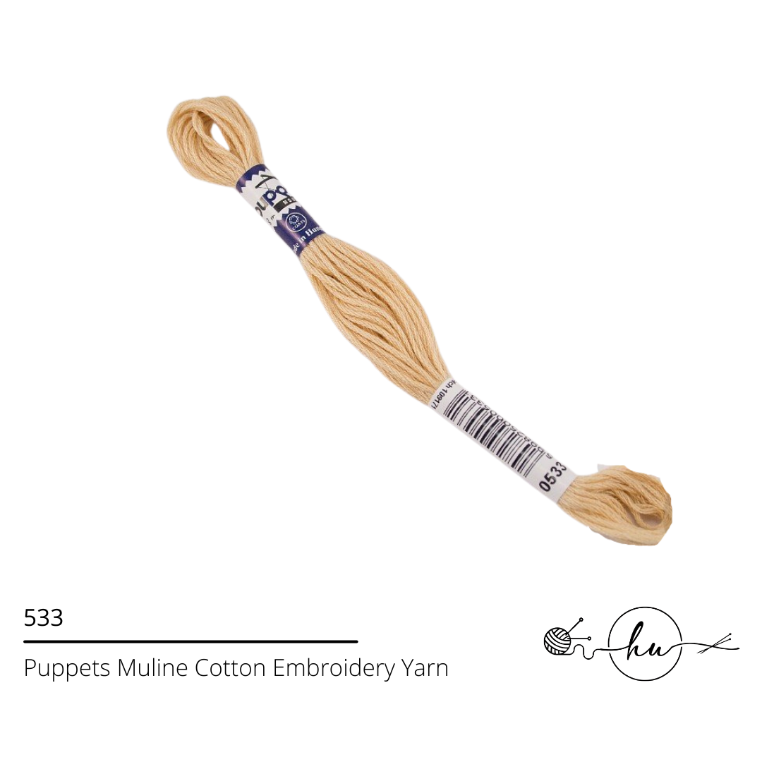 Puppets Muline Stranded Cotton 8 m Embroidery Yarn - 2