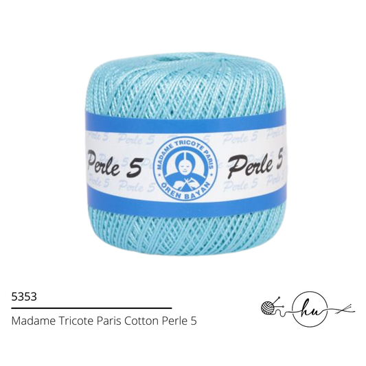 Madame Tricote Paris Cotton Perle 5 Crochet Yarn