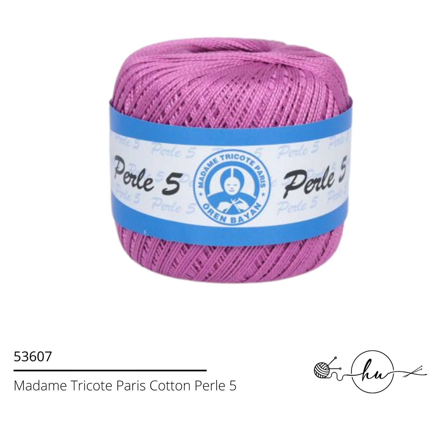 Madame Tricote Paris Cotton Perle 5 Crochet Yarn