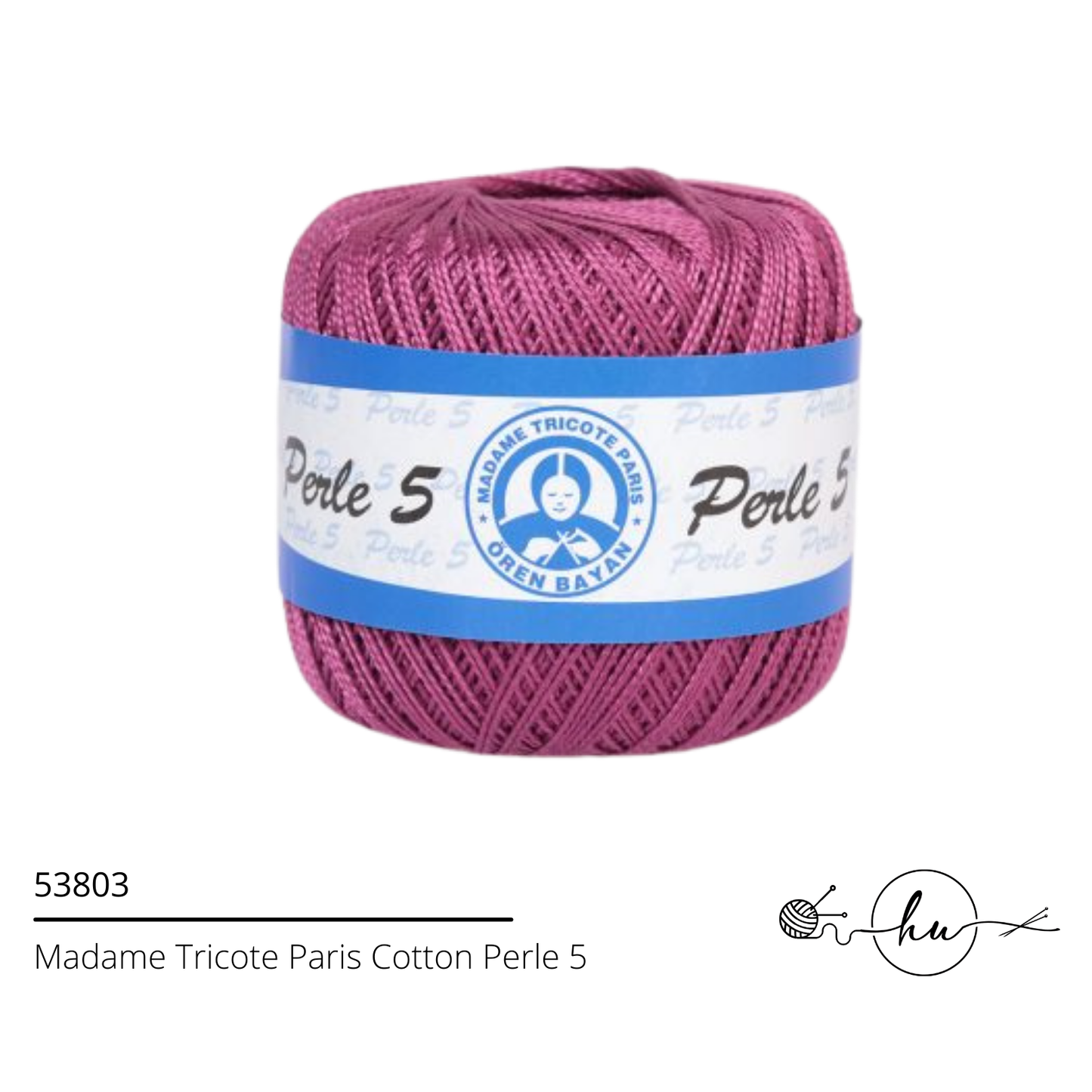 Madame Tricote Paris Cotton Perle 5 Crochet Yarn