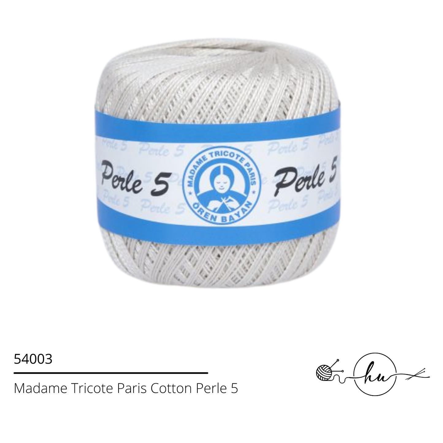 Madame Tricote Paris Cotton Perle 5 Crochet Yarn