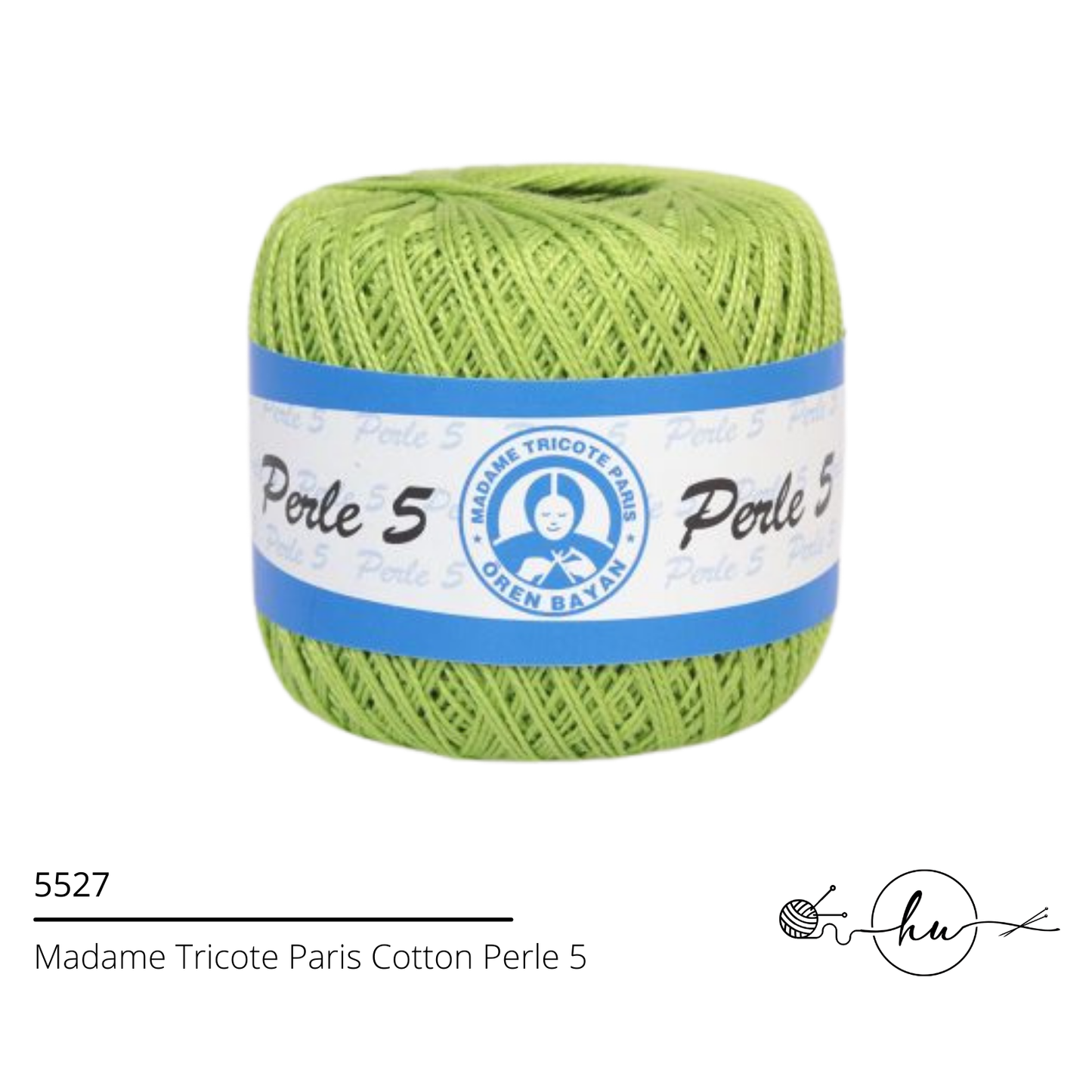 Madame Tricote Paris Cotton Perle 5 Crochet Yarn