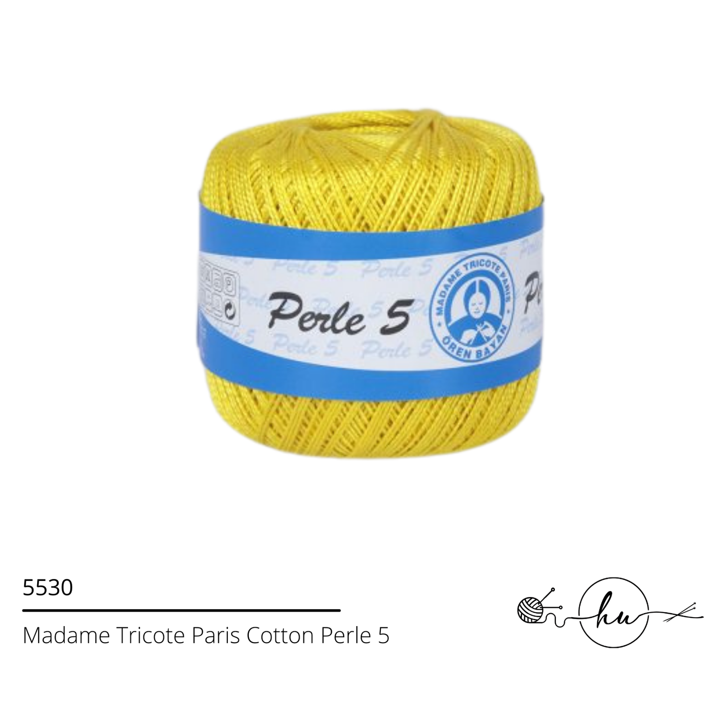 Madame Tricote Paris Cotton Perle 5 Crochet Yarn