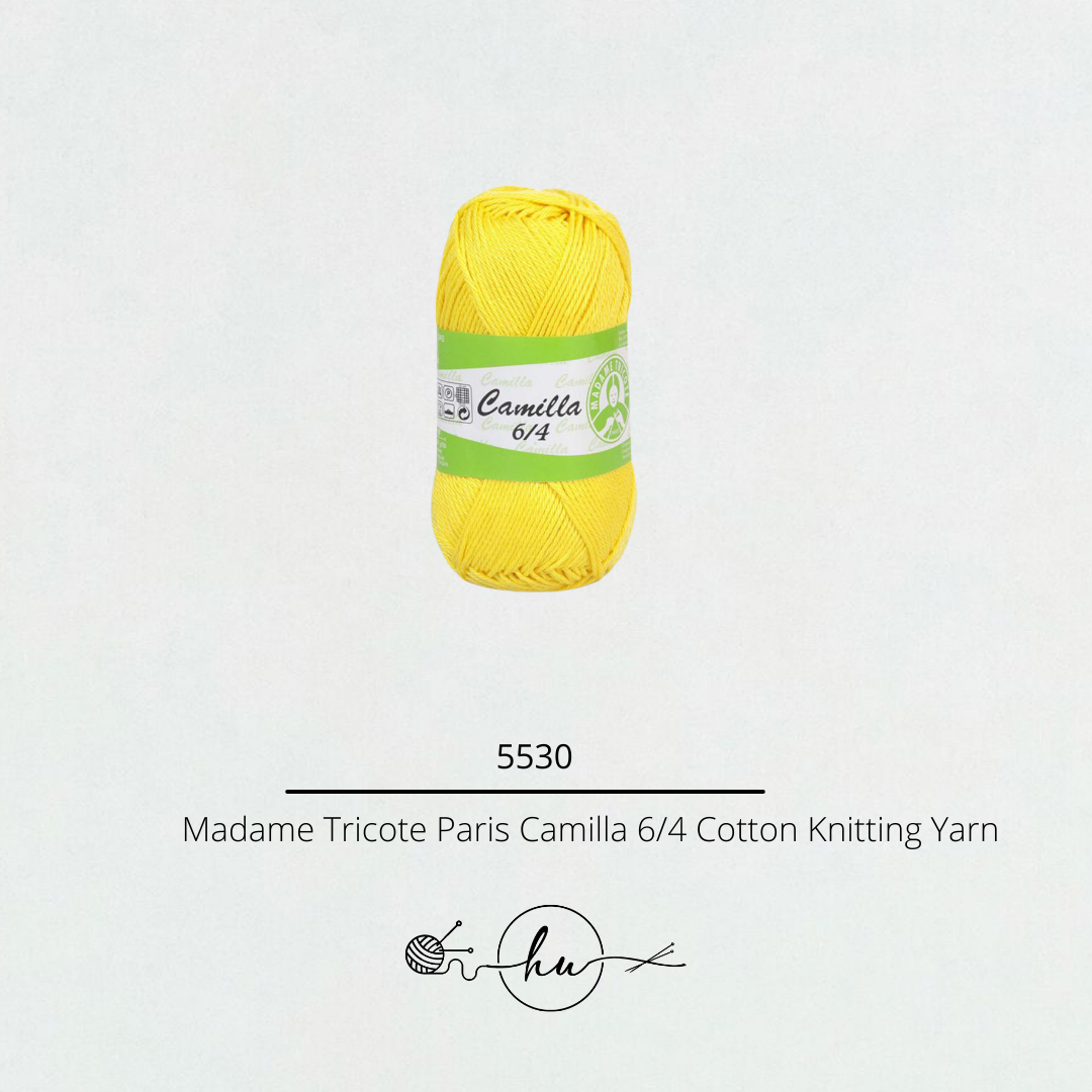 Madame Tricote Paris Camilla 6/4 Cotton Knitting Yarn