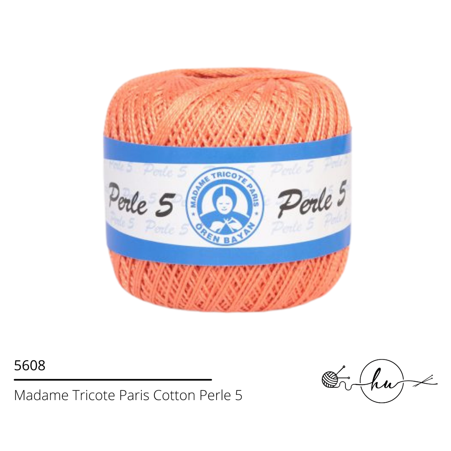 Madame Tricote Paris Cotton Perle 5 Crochet Yarn