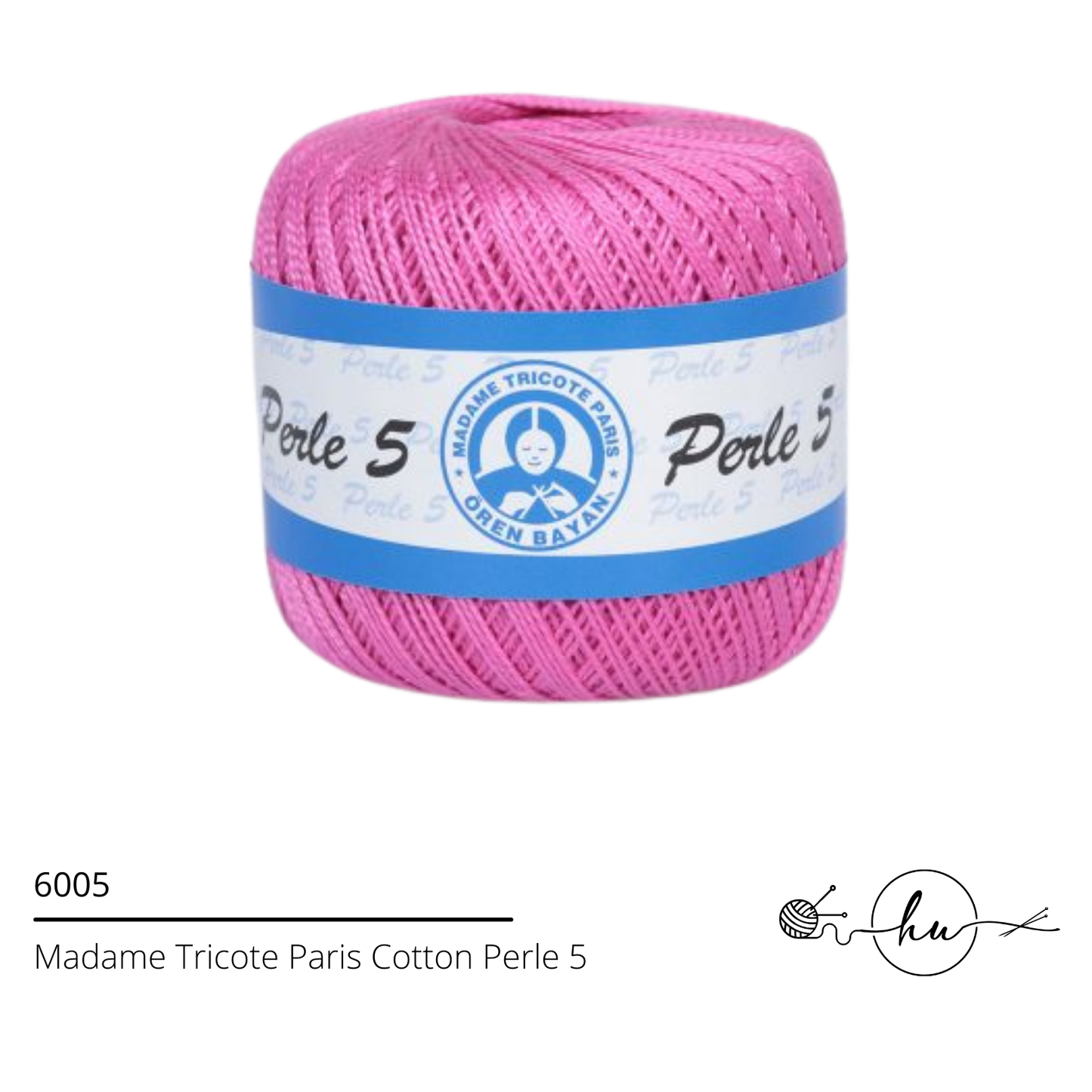 Madame Tricote Paris Cotton Perle 5 Crochet Yarn