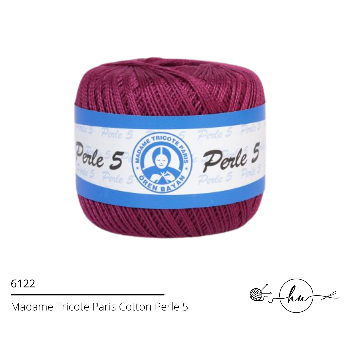 Madame Tricote Paris Cotton Perle 5 Crochet Yarn