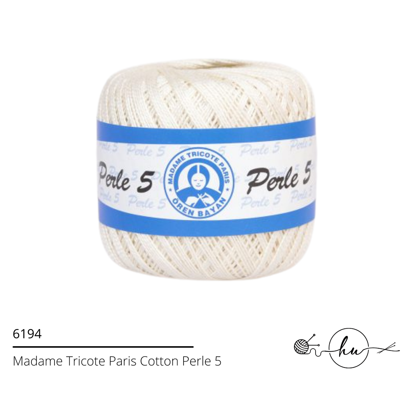 Madame Tricote Paris Cotton Perle 5 Crochet Yarn