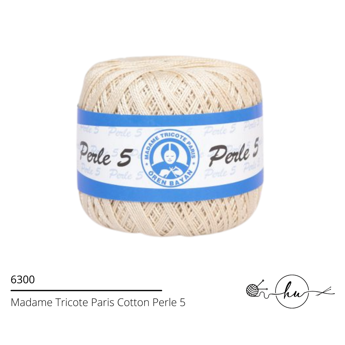 Madame Tricote Paris Cotton Perle 5 Crochet Yarn