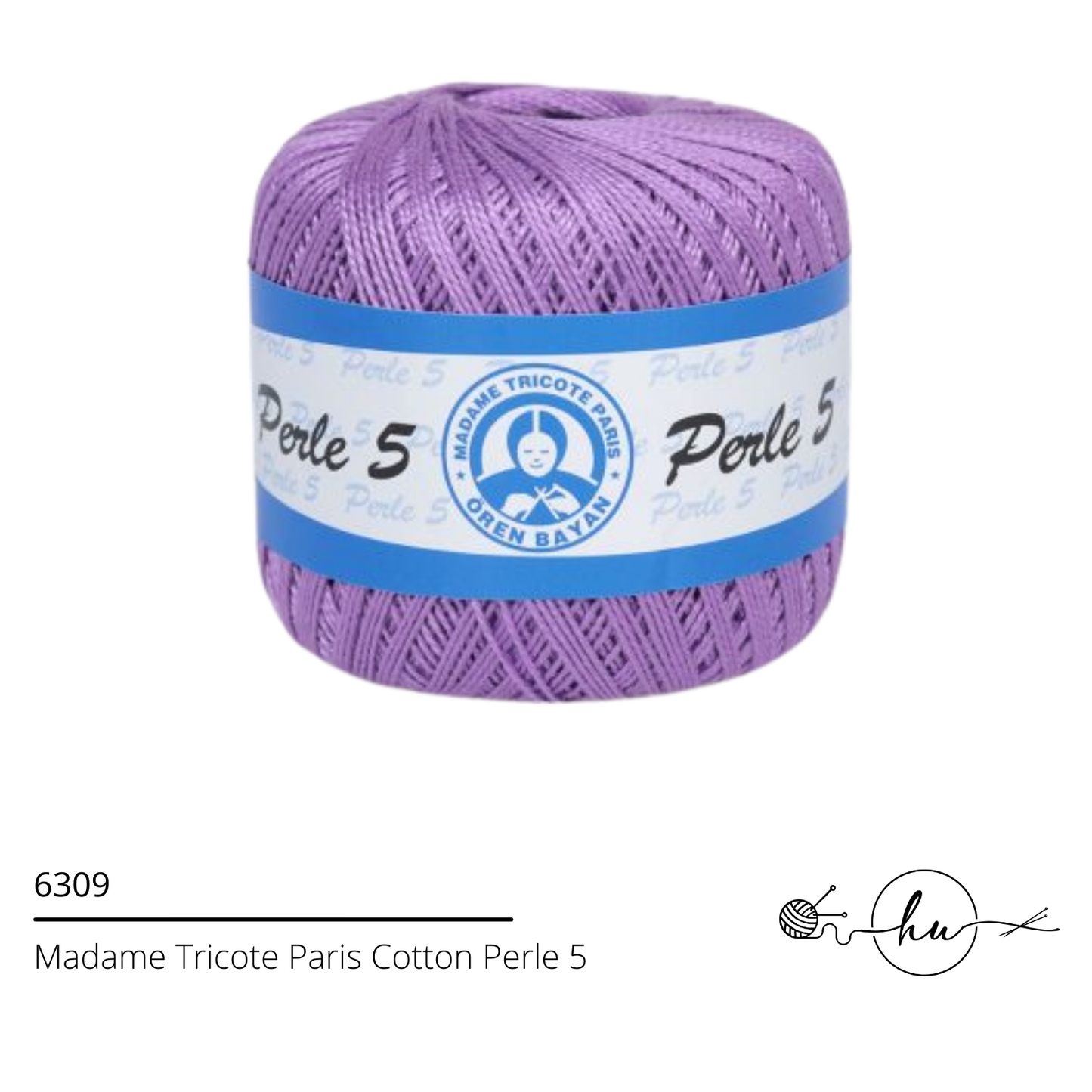 Madame Tricote Paris Cotton Perle 5 Crochet Yarn