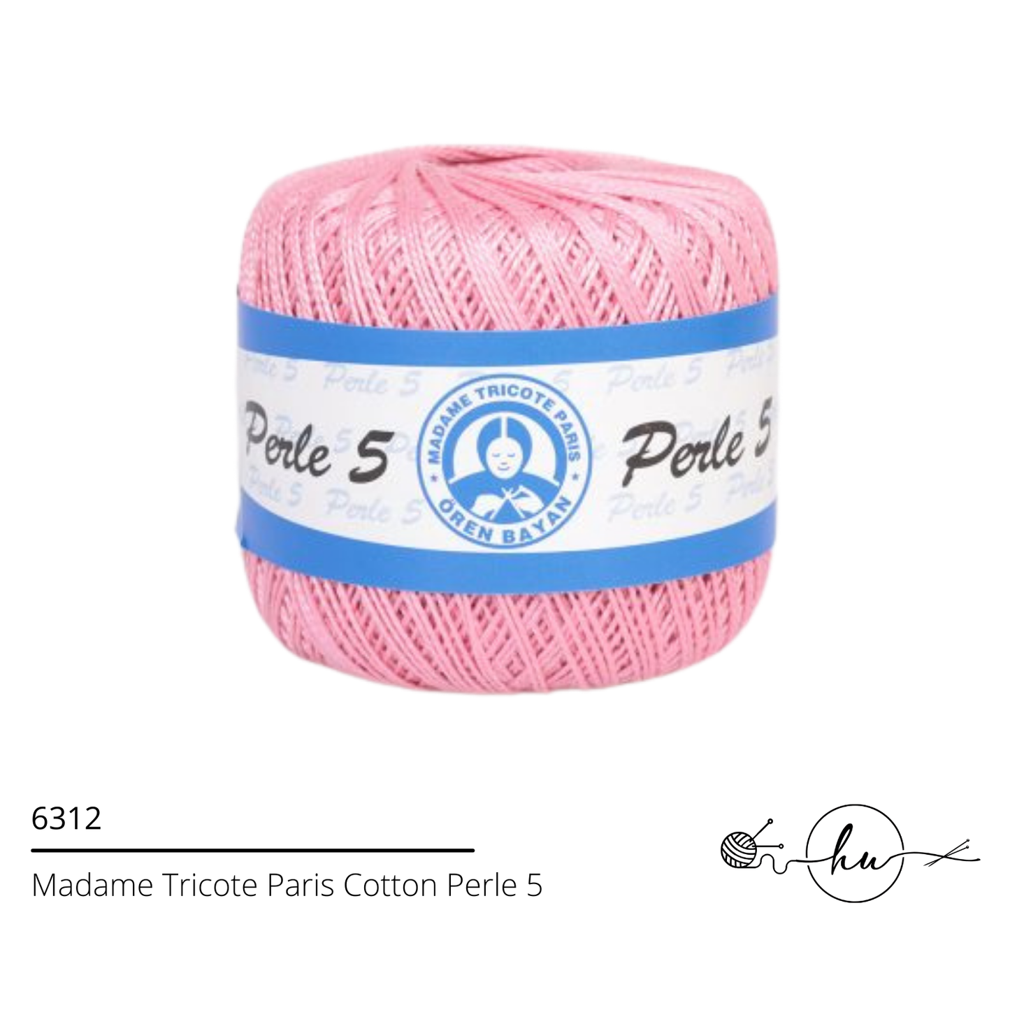 Madame Tricote Paris Cotton Perle 5 Crochet Yarn