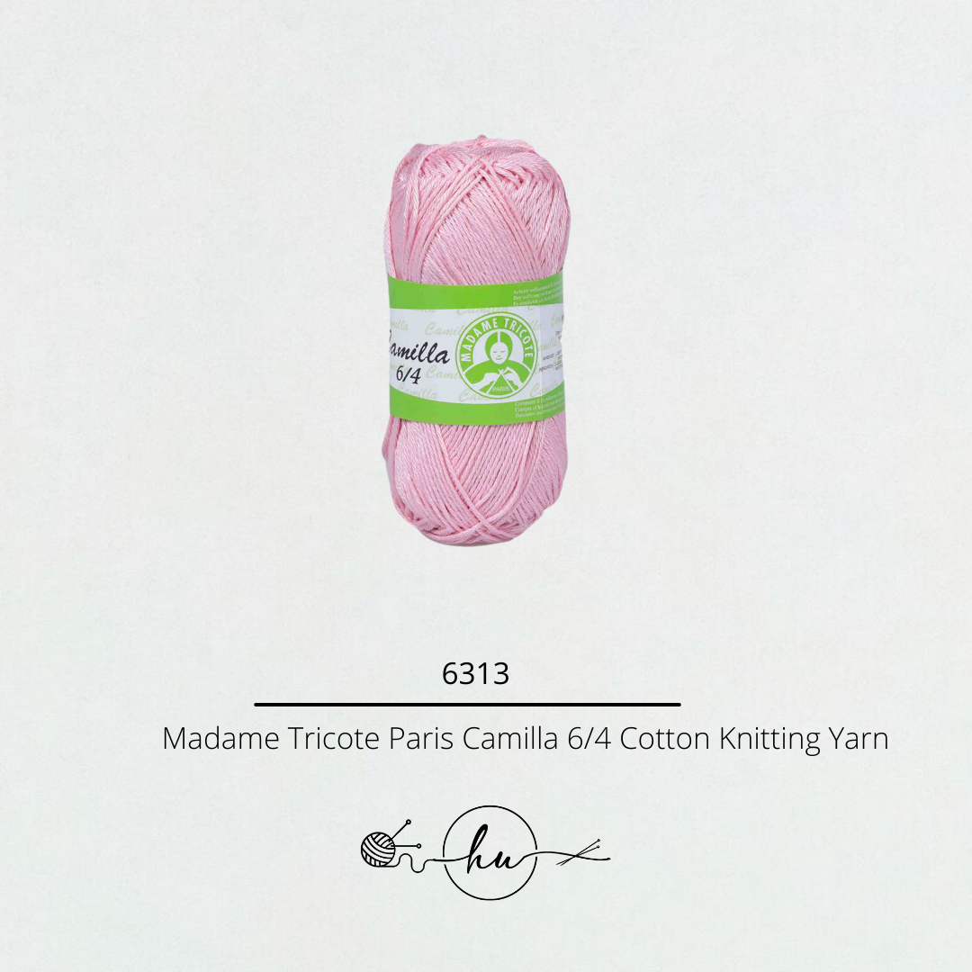 Madame Tricote Paris Camilla 6/4 Cotton Knitting Yarn