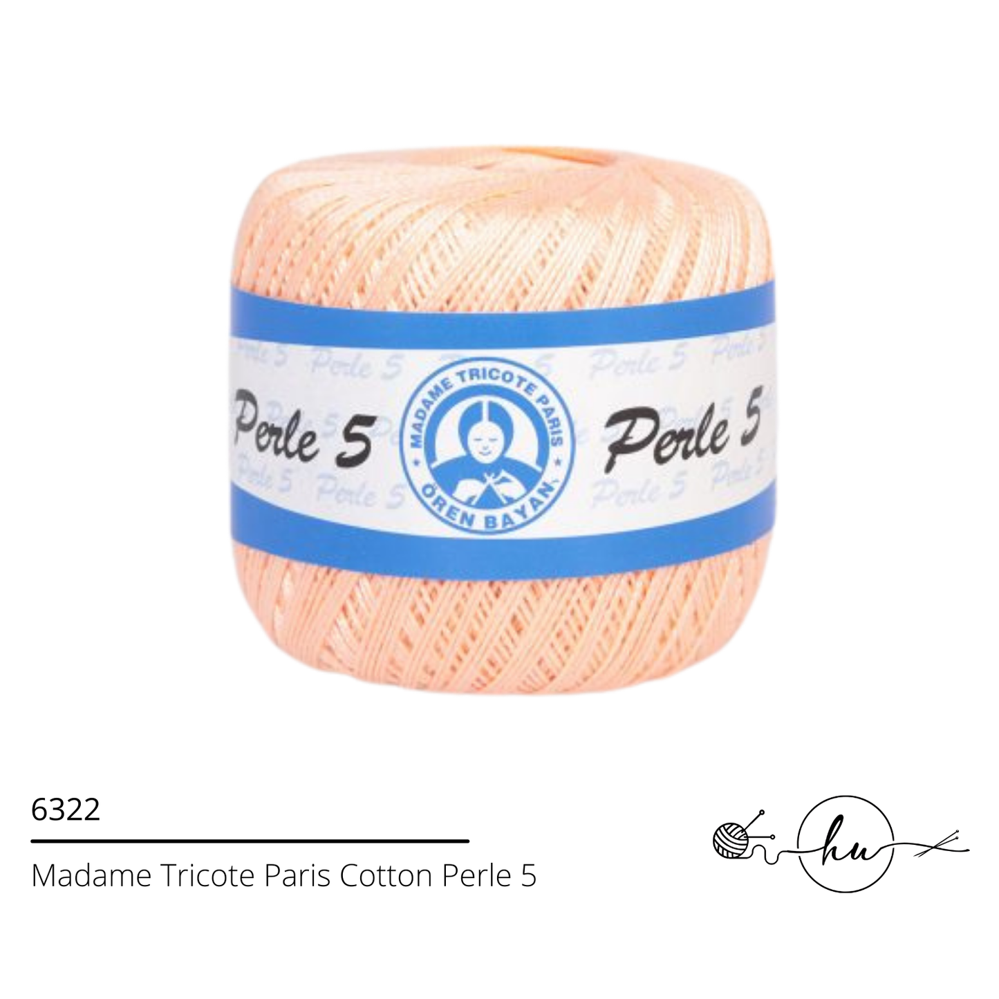 Madame Tricote Paris Cotton Perle 5 Crochet Yarn