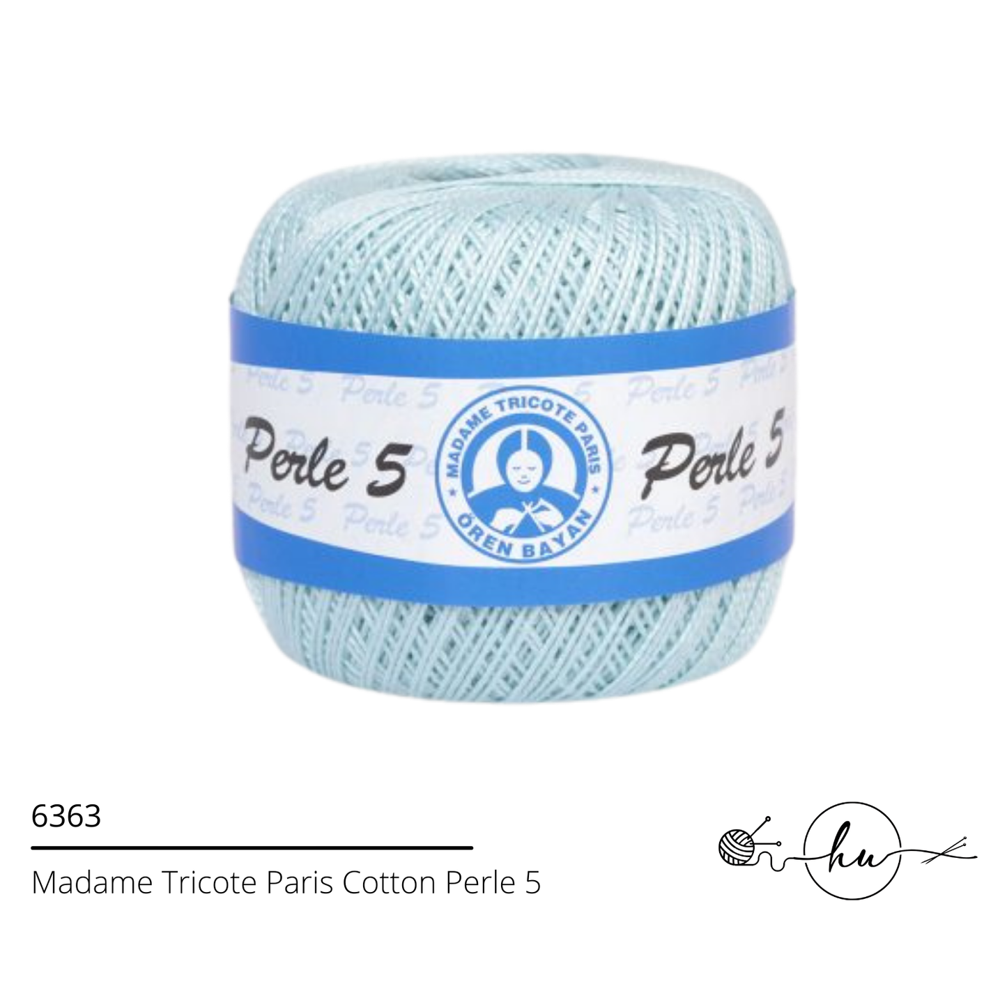 Madame Tricote Paris Cotton Perle 5 Crochet Yarn