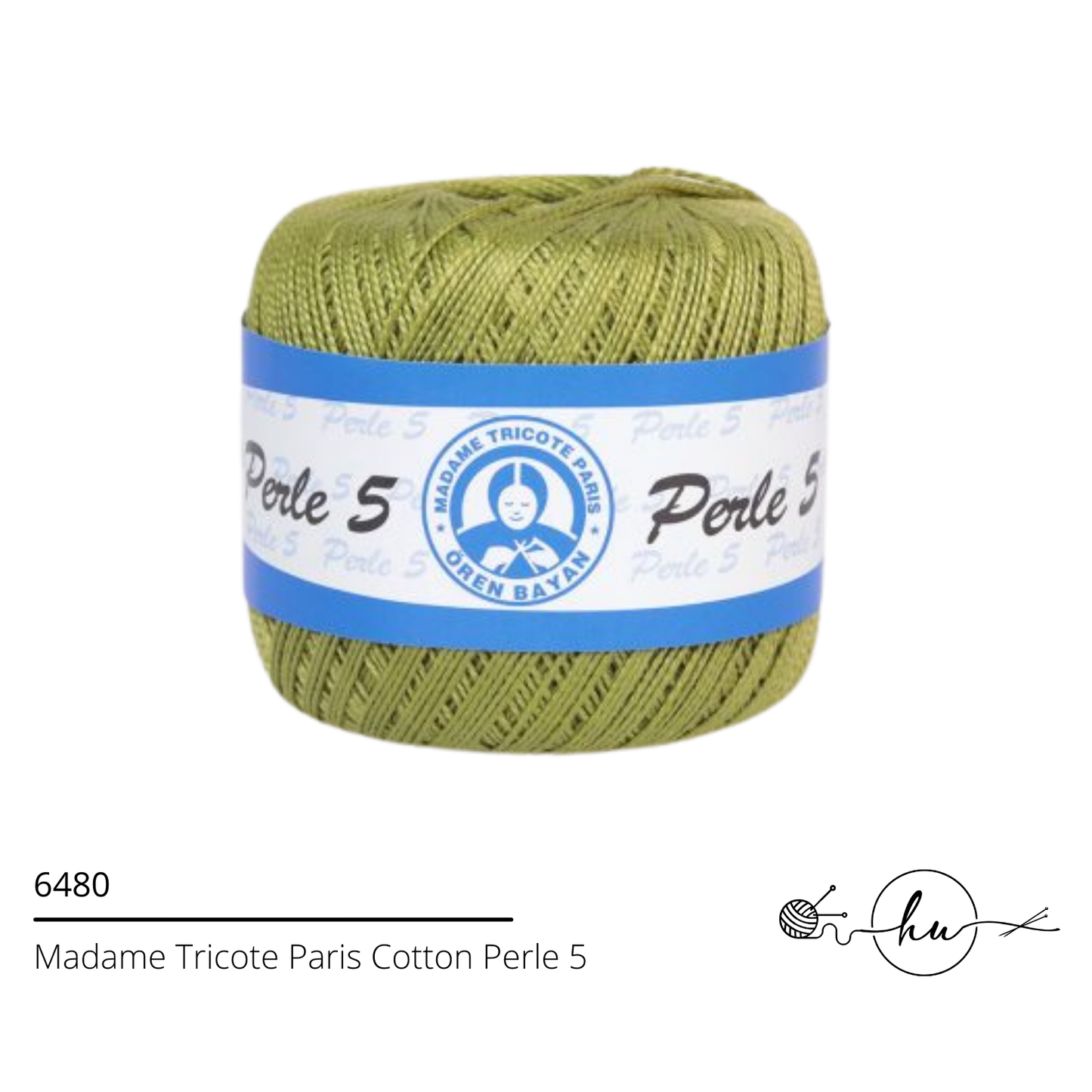 Madame Tricote Paris Cotton Perle 5 Crochet Yarn