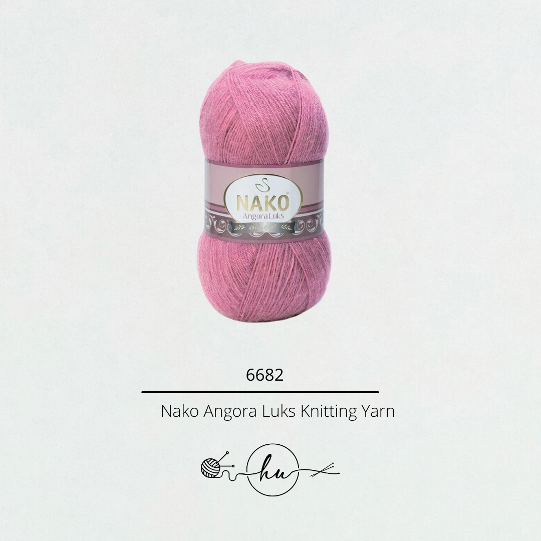 Nako Angora Luks Knitting Yarn