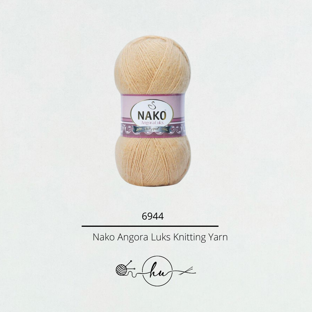 Nako Angora Luks Knitting Yarn