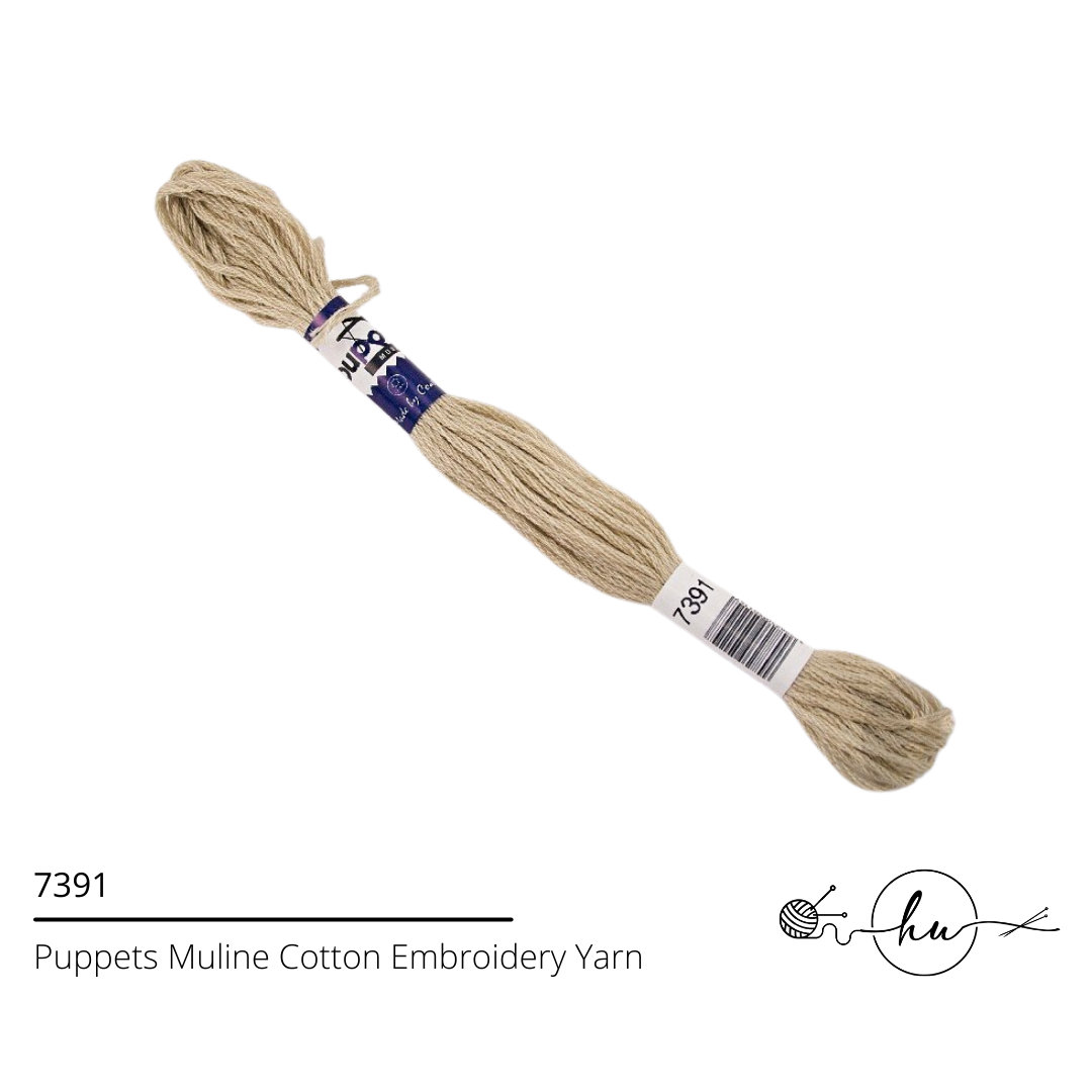 Puppets Muline Stranded Cotton 8 m Embroidery Yarn - 2