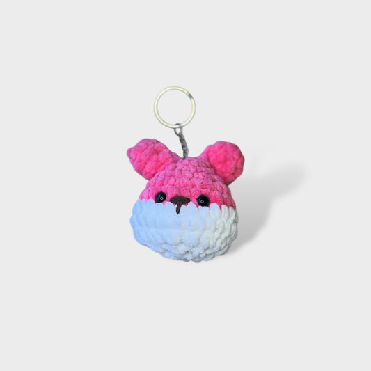 Handmade Amigurumi Keychain Koala 8 cm Pink