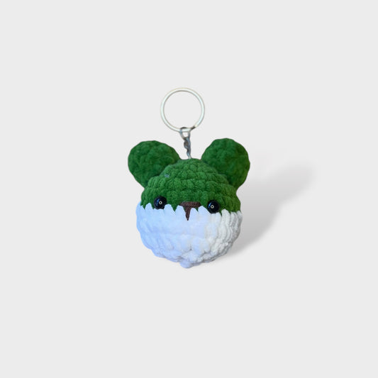 Handmade Amigurumi Keychain Koala 8 cm Green